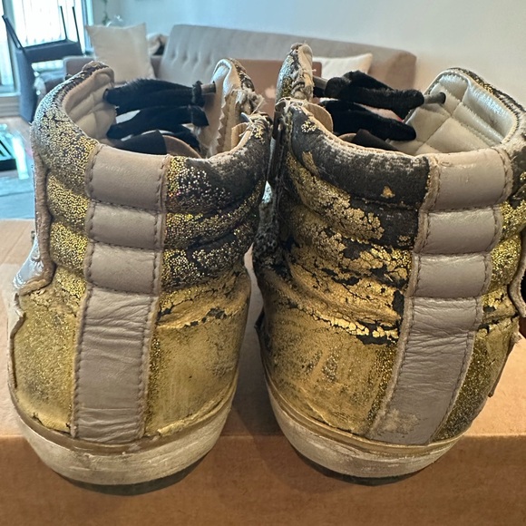 Golden Goose Slide High-Top Sneakers - Picture 8 of 13